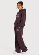 Mama Blijft Sterk Comfort Set PlumPurple - White