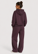 Mama Blijft Sterk Hoody - Plumpurple - White