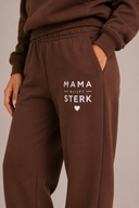 Mama Blijft Sterk Comfort Set  - Chocolatebrown - White
