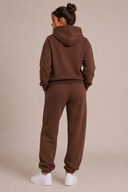 Mama Blijft Sterk Comfort Set  - Chocolatebrown - White