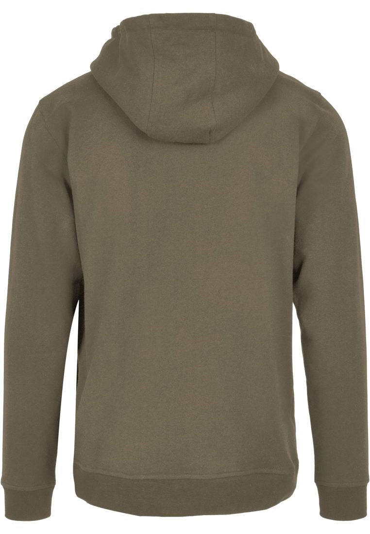 Mama Blijft Sterk Hoody - Olive - White