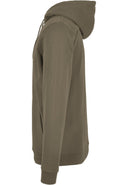 Mama Blijft Sterk Hoody - Olive - White