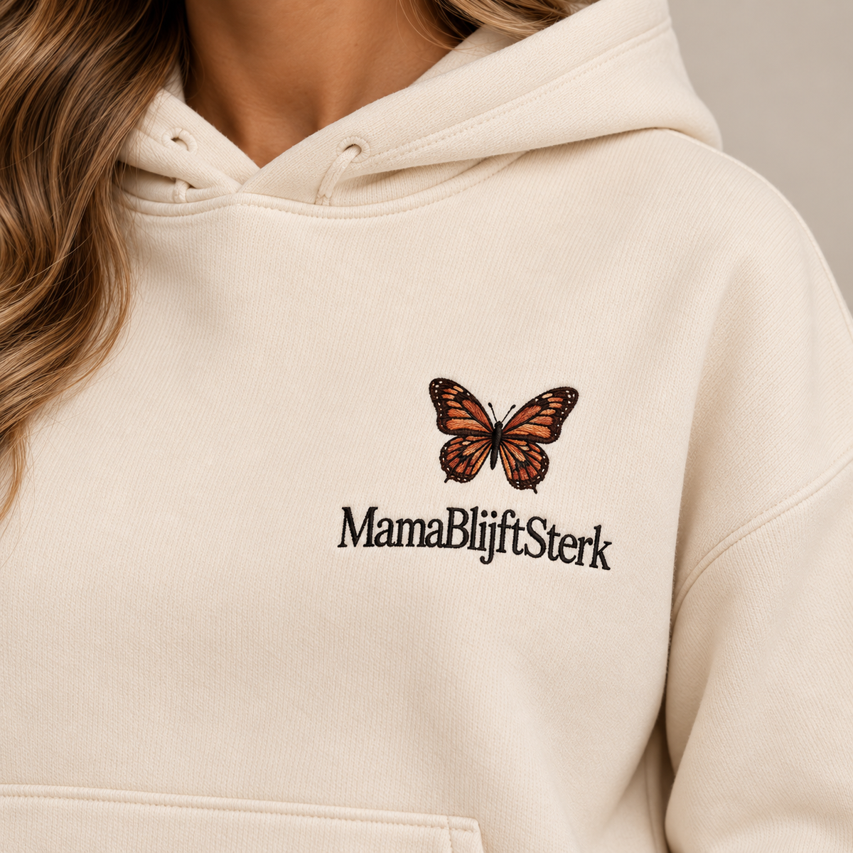 MamaBlijftSterk Butterfly Comfort Set Beige / Brown