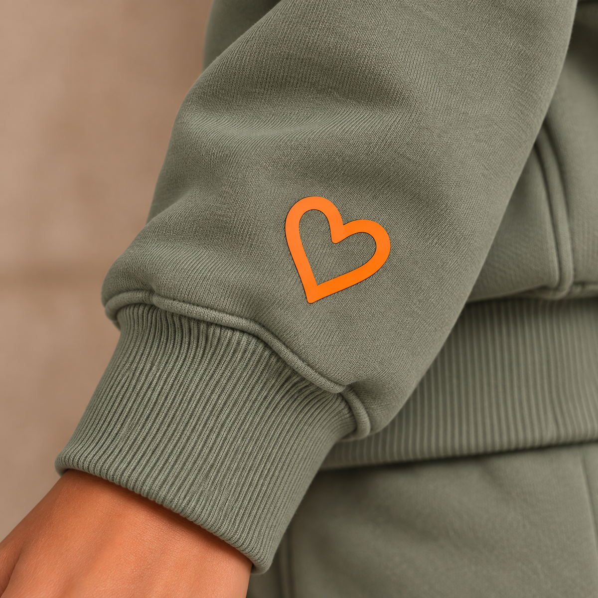 MamaBlijftSterk Butterfly Comfort Set Olive / Orange