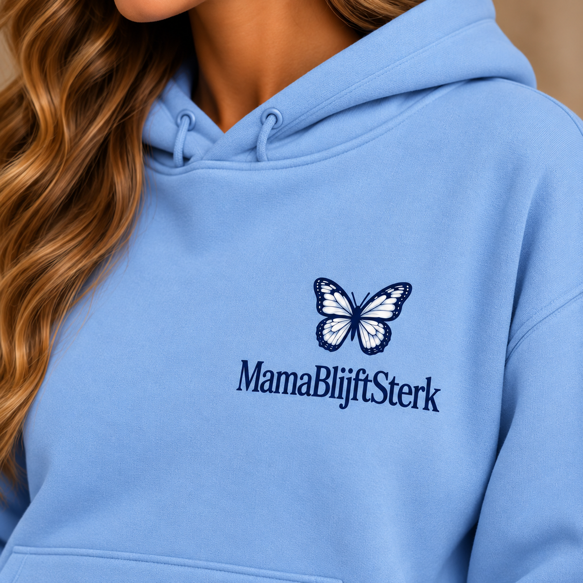 MamaBlijftSterk Butterfly Comfort Set Intense Blue  / Navy Blue