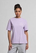 Ladies Everyday Tee Lilac - White