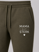 Mama Blijft Sterk Comfort Set Olive - White