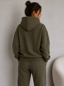 Mama Blijft Sterk Comfort Set Olive - White