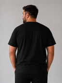 Papa Blijft Sterk Relaxed Fit  Black - White
