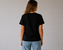 Ladies Everyday Tee Black - White