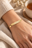 Mamablijftsterk Armband Goud