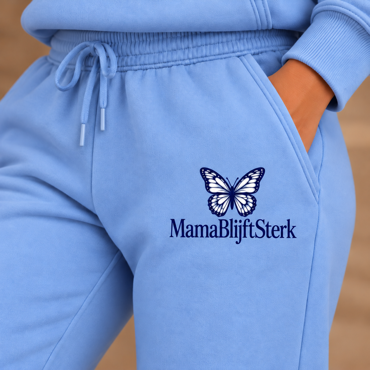MamaBlijftSterk Butterfly Comfort Set Intense Blue  / Navy Blue