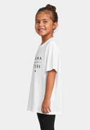 Kids Mama Blijft Sterk Oversized T-Shirt - white - Black