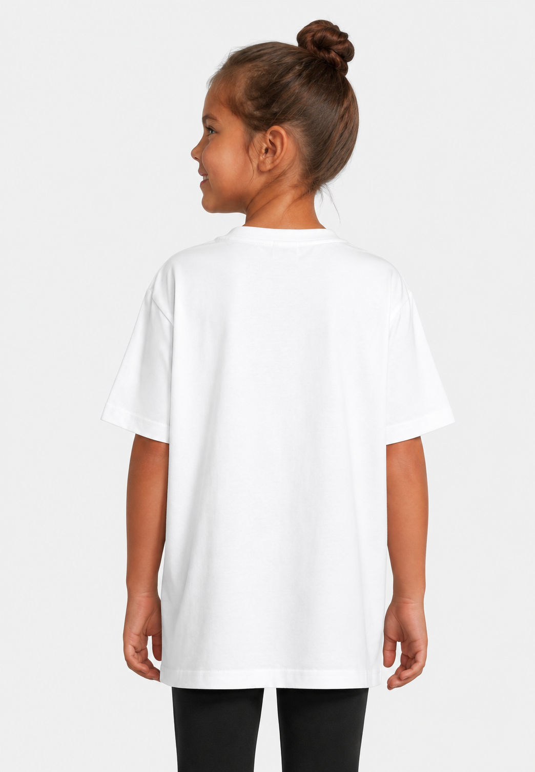 Kids Mama Blijft Sterk Oversized T-Shirt - white - Black