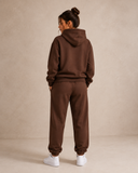 Mama Blijft Sterk Comfort Set  - Chocolatebrown - White