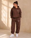 Mama Blijft Sterk Comfort Set  - Chocolatebrown - White